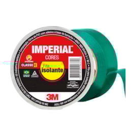Fita Isolante 10m Verde Imperial 18mm 3M