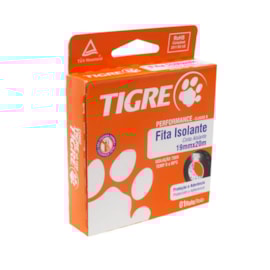 Fita Isolante 20m Preta Tigre Fita Isolante 20m Preta Tigre