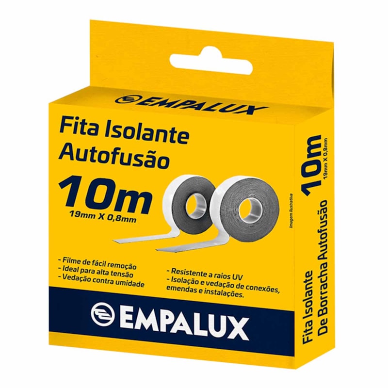 Fita Isolante Auto-fusão 10M Empalux