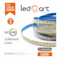 Fita LED  20W/M 3000K 12V  2280Lm/M Ip20 Dimerizavel Rolo 5M LA-7073 LEDart