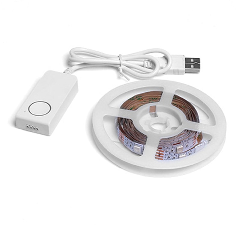 Fita Led Rgb Rolo com 2m Usb Smart 5W IP20 5V TASCHIBRA