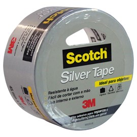Fita Silver Tape 45mm x 5m Prata 3M