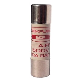 Fusível Cartucho 10X38mm 2A 500V Ultra Rápido C-10X38KFF Dekfuse