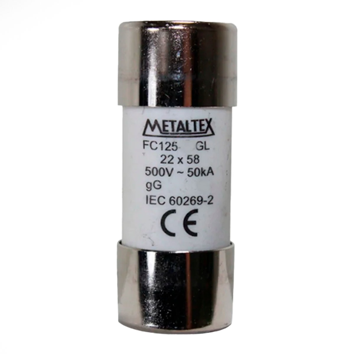 Fusível Cartucho 22X58 Gl/Gg 63A 500V Fc125-63Gl 50Ka