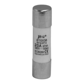 Fusível Cartucho IEC 10X38 20A 300V RET - GG/GL Jng Fusível Cartucho IEC 10X38 20A 300V RET - GG/GL Jng