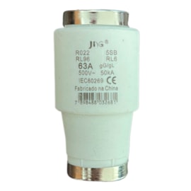 Fusível Diazed Gl/gg 63A Dz-dii Retardado Jng 50KA 500VCA Jng