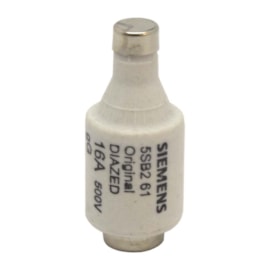 Fusível Diazed Retardo 16A 5SB261 Siemens Fusível Diazed Retardo 16A 5SB261 Siemens