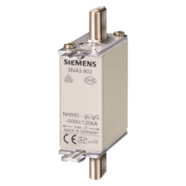 Fusivel Nh000 Gl/Gg Ret  10A 3Na3-Siemens Siemens