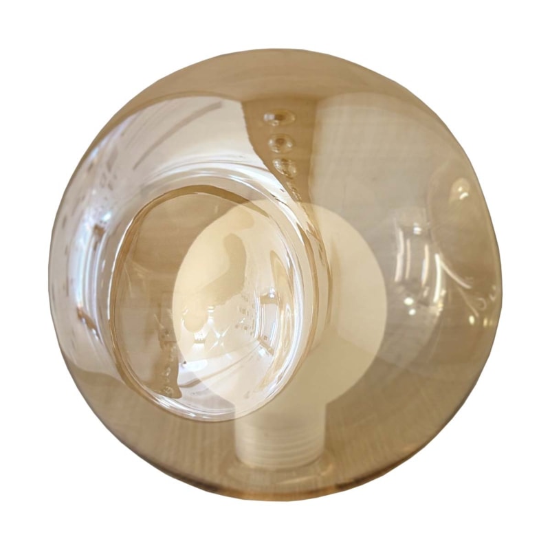 Globo Ambar Para Pendente Balle Claci