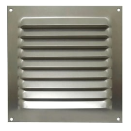 Grade de Ventilação Quadrada 165x165mm GRA-100 Alumínio Otam Grade de Ventilação Quadrada 165x165mm GRA-100 Alumínio Otam