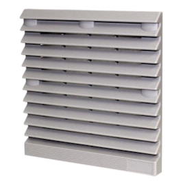 Grelha De Embutir Para Ventilador De Painel 120x120MM Pv803 Com Filtro Metaltex