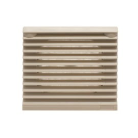 Grelha De Embutir Para Ventilador De Painel 80x80mm Pv801 Com Filtro Metaltex