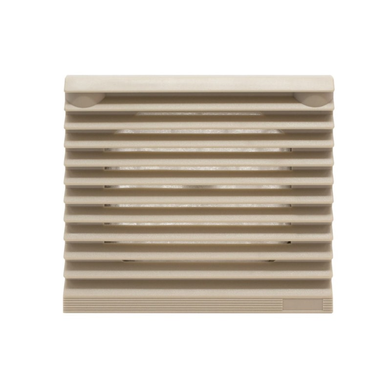 Grelha De Embutir Para Ventilador De Painel 80x80mm Pv801 Com Filtro Metaltex