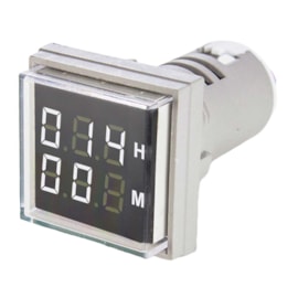 Horimetro Digital 3 Dígitos Id20H-W H/M 220/380Vca 22mm Metaltex