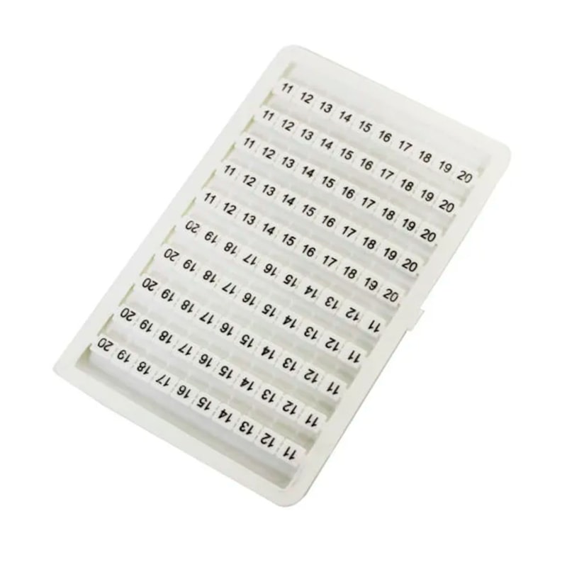 Identificador para Conector de Passagem 11-20 MLB Com 100 Unidades Metaltex