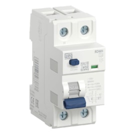 Interruptor Diferencial residual 2 Polos 40A Classe A 6KA 30ma RDWH-A-30-40-2 WEG