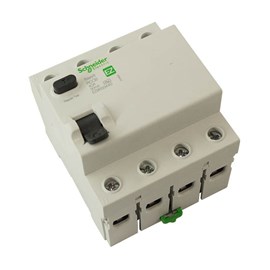 Interruptor Diferencial Residual 4 Polos 40A 30MA EZ9R33440 Schneider