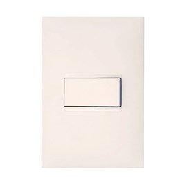 Interruptor Pial Plus + 1 Tecla Paralela Com Placa Branca