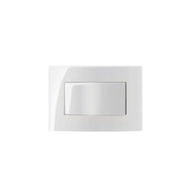 Interruptor Simples 10A 1 Tecla para Móvel Branco Sleek Margirius Interruptor Simples 10A 1 Tecla para Móvel Branco Sleek Margirius