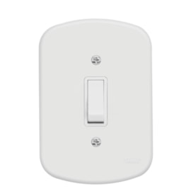 Interruptor Simples 10A 4X2 1 Tecla Branco Blanc Fame Interruptor Simples 10A 4X2 1 Tecla Branco Blanc Fame