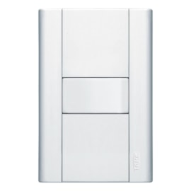 Interruptor Simples 10A 4X2 1 Tecla Branco Modulare Fame Interruptor Simples 10A 4X2 1 Tecla Branco Modulare Fame