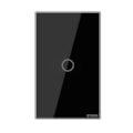Interruptor Touch 1 Tecla Preto Wi-Fi 4X2 Smart Steck