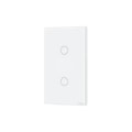 Interruptor Touch 2 Teclas Branco Wi-Fi 4X2 Smart Steck