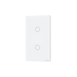 Interruptor Touch 2 Teclas Branco Wi-Fi 4X2 Smart Steck