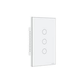 Interruptor Touch 3 Teclas Branco Wi-Fi 4X2 Smart Steck