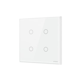 Interruptor Touch 4 Teclas Branco Wi-Fi 4X4 Smart Steck