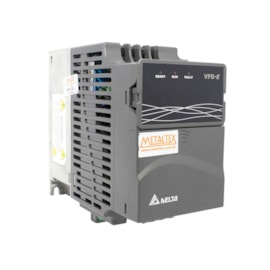 Inversor de Frequência Trifásico 1.0HP 220V VFD007E21A Monofásico/Trifásico Vetorial Metaltex Inversor de Frequência Trifásico 1.0HP 220V VFD007E21A Monofásico/Trifásico Vetorial Metaltex