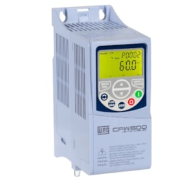 Inversor de Frequência Vetorial Trifásico CFW500A09P6T2NB20 200-240V 3HP WEG Inversor de Frequência Vetorial Trifásico CFW500A09P6T2NB20 200-240V 3HP WEG