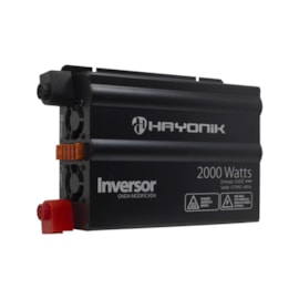 Inversor de Onda Modificada 2000W 12VDC/127V Hayonik Inversor de Onda Modificada 2000W 12VDC/127V Hayonik