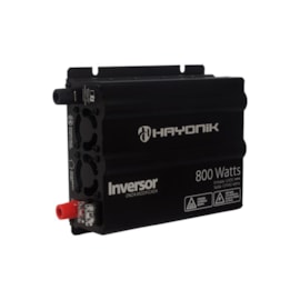 Inversor de Onda Modificada 800W 12VDC/127V USB Hayonik Inversor de Onda Modificada 800W 12VDC/127V USB Hayonik