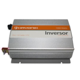 Inversor de Onda Senoidal 1000W 12VDC/127V USB 48453 Hayonik Inversor de Onda Senoidal 1000W 12VDC/127V USB 48453 Hayonik