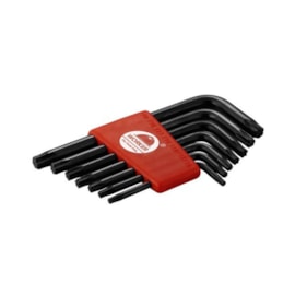 Jogo de Chave Torx T10 a T40 7 Peças Curta Worker Jogo de Chave Torx T10 a T40 7 Peças Curta Worker