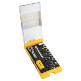 Jogo de Soquete e Ponteiras 1/4" 25 peças Vonder Jogo de Soquete e Ponteiras 1/4" 25 peças Vonder