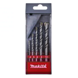 Kit de Brocas para Concreto 4 a 100mm 5 Peças Makita Kit de Brocas para Concreto 4 a 100mm 5 Peças Makita