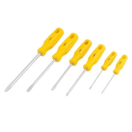 Kit de Chaves Fenda e Phillips 6 Peças Vonder Kit de Chaves Fenda e Phillips 6 Peças Vonder