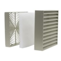 Kit Grelha com Filtro para Ventilador 120x120 Sobrepor 96120 Tasco