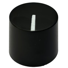 Knob com parafuso 18mm Preto Arsolcomp Knob com parafuso 18mm Preto Arsolcomp