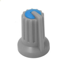 Knob Pvc Para Potenciômetro KB 16mm C2S-900484601 Brasiltec