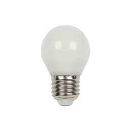 Lâmpada Bolinha LED 3W Luz Branco Quente Bivolt E27 Save Energy