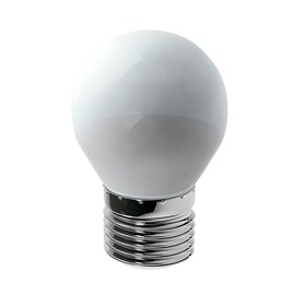 Produto Lâmpada Bolinha LED 6W Luz Branco Quente Bivolt Luminatti