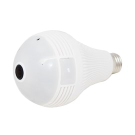 Lâmpada com Câmera de Segurança Panorâmica Wi-Fi HD LED 3W Luz Branco Neutro E27 L&D