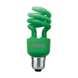 Lâmpada Espiral Verde 26W 127V Taschibra Lâmpada Espiral Verde 26W 127V Taschibra