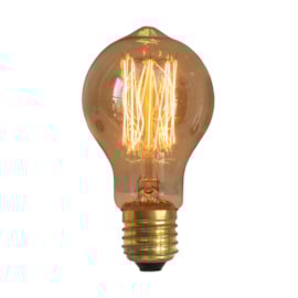 Lâmpada Filamento De Carbono Bulbo 40W 2200K Ambar A19 E27 Gmh