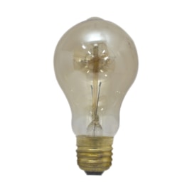 Lâmpada Filamento de Carbono Luz Âmbar A19 40W E27 127V Starlux Lâmpada Filamento de Carbono Luz Âmbar A19 40W E27 127V Starlux