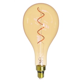 Lâmpada Filamento Giant Gota LED 4W 2200K Luz Âmbar Bivolt E27 Taschibra