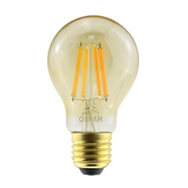 Lâmpada Filamento LED A60 Dimerizável Vintage Fosca 7W Luz Branco Quente 127v Ledvance